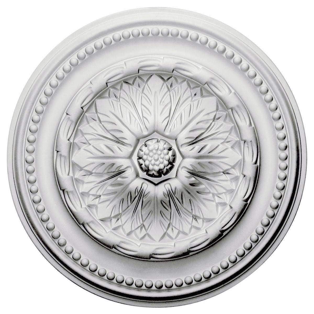 15 3/4 inch x 1 7/8 inch Hand-Painted Ceiling Medallion V343332