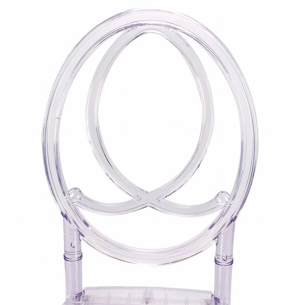 4 Pcs Stacking Clear Chiavari Chairs J968935