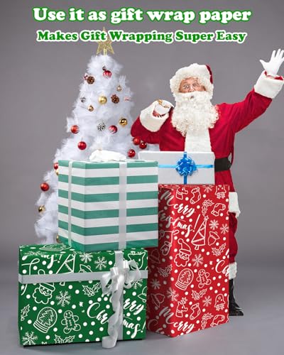 Assorted Sizes 34Pcs Christmas Gift Bags H124