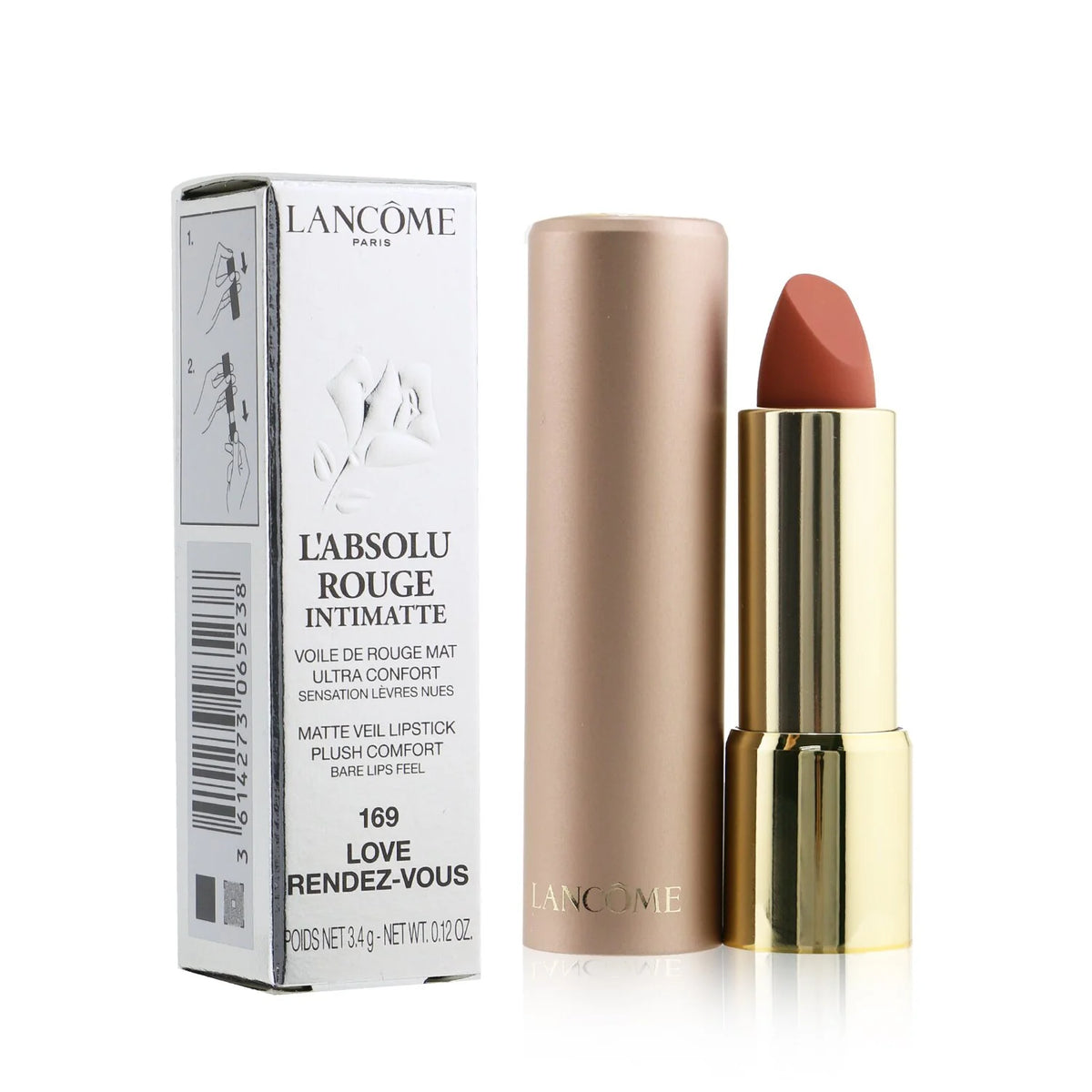 Matte Veil Lipstick - # 282 Very French 3.4g L1882