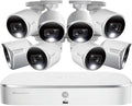 4K Wired DVR Security Camera System, 8 Channel, 8 Cameras V2498