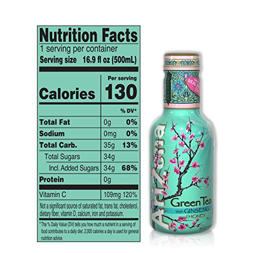 Low Calorie Diet Green Tea, 16.9 Fl Oz (Pack of 20) N174079