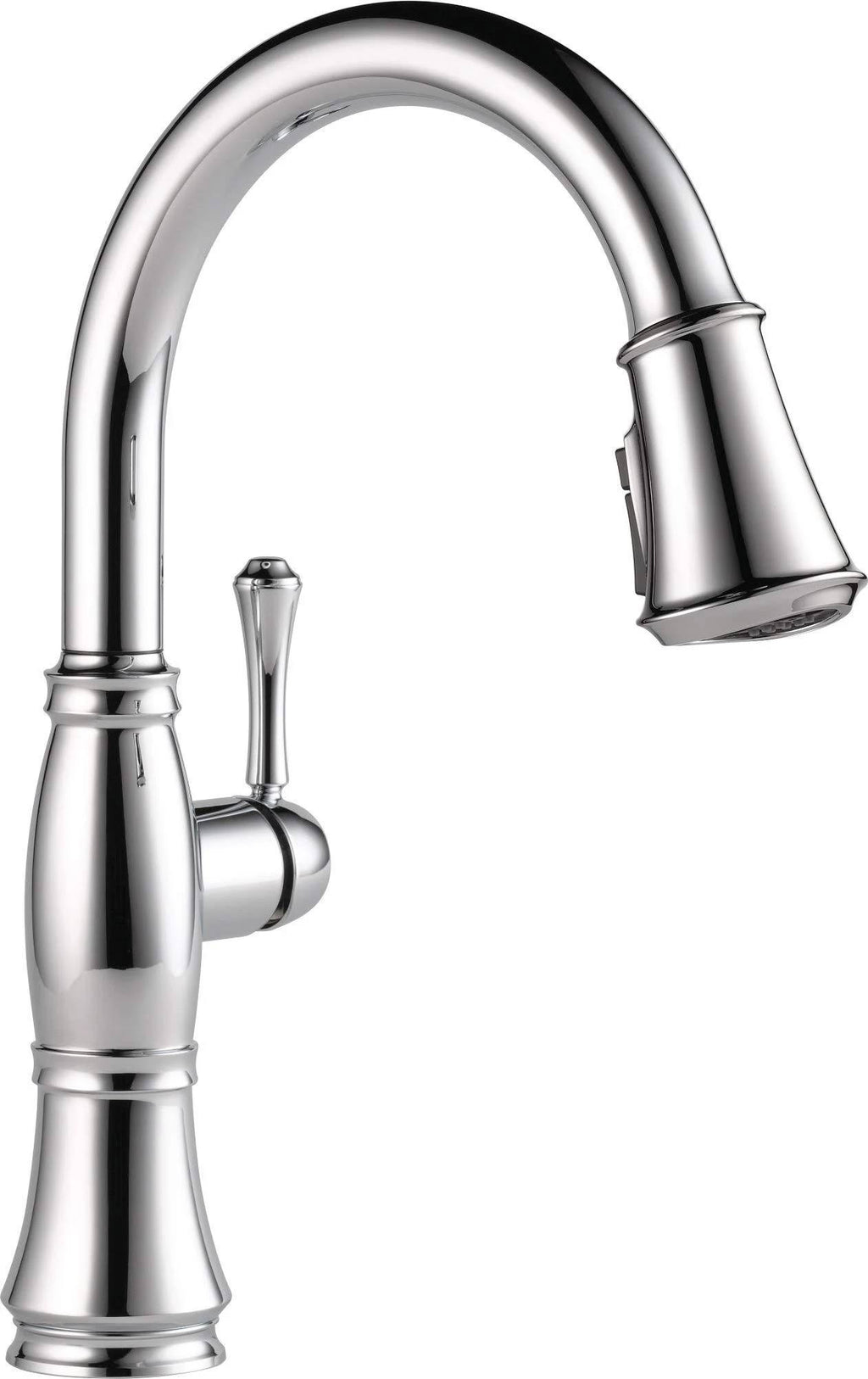 Chrome Single Handle Pull Down Kitchen Faucet O8707