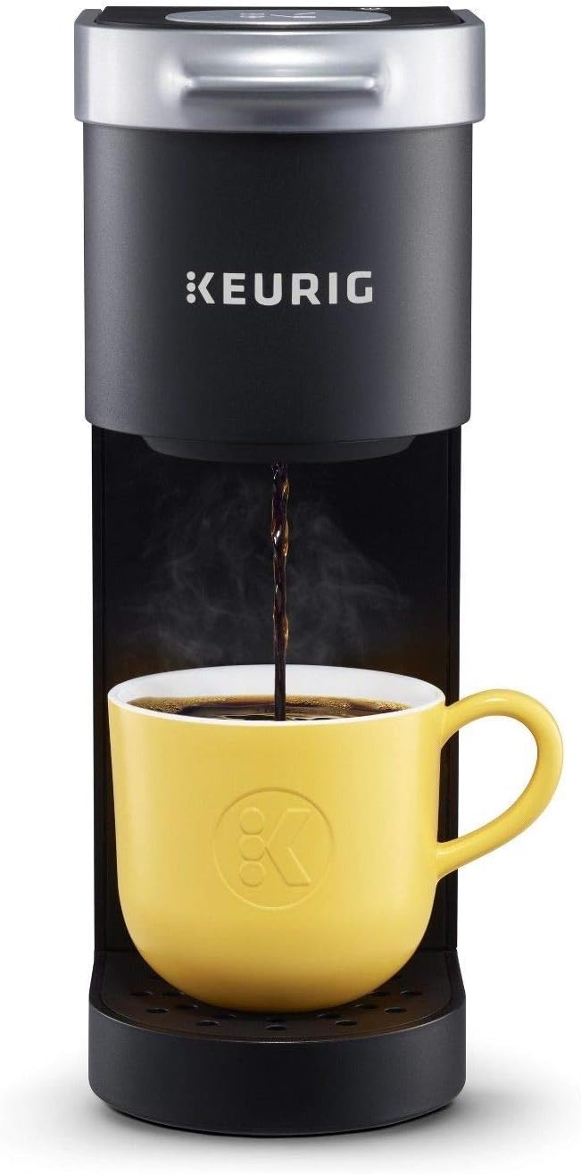 Black Single Serve Coffee Maker Y64341