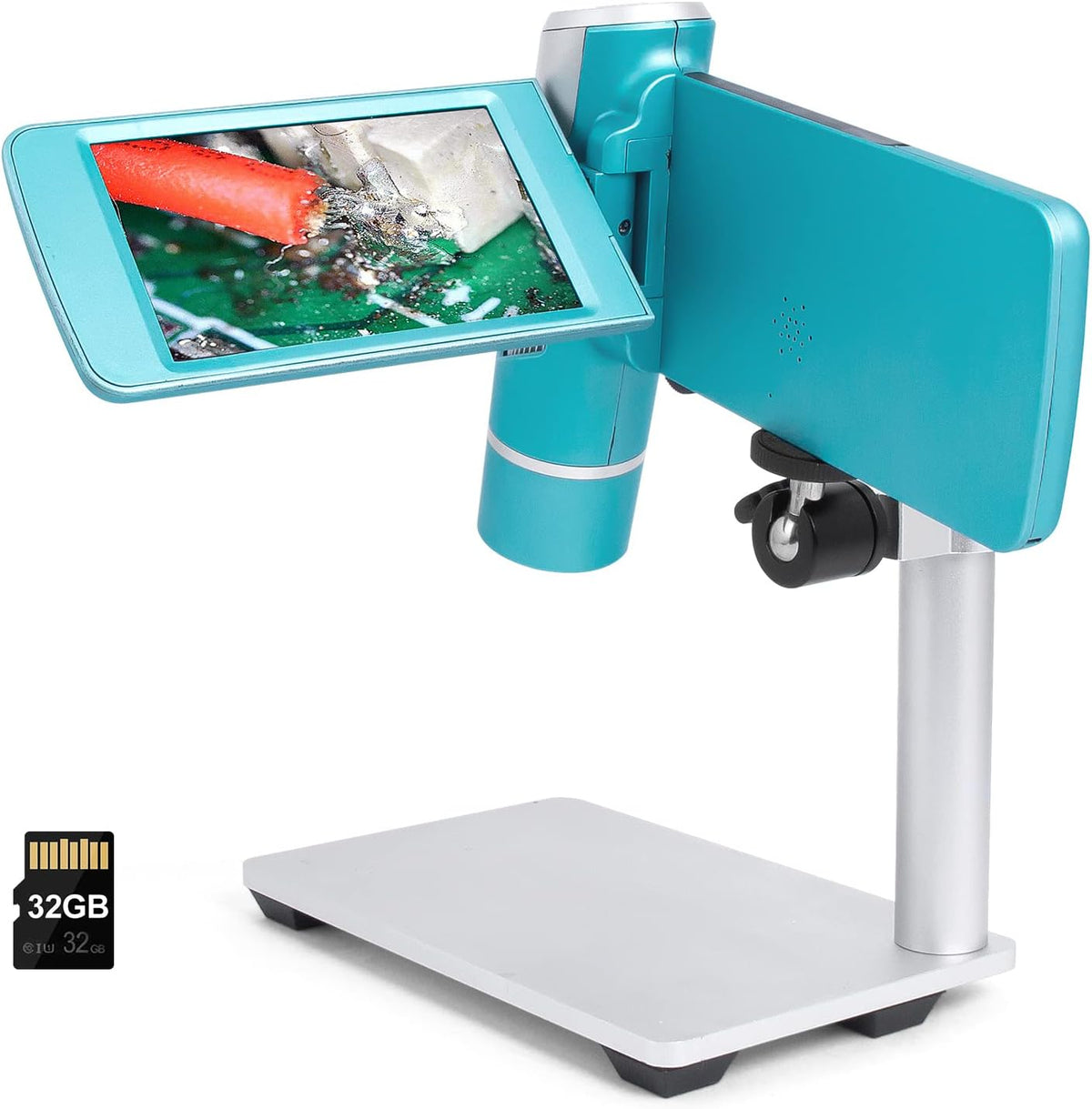 80-200X USB Digital Microscope with 32GB SD Card I473