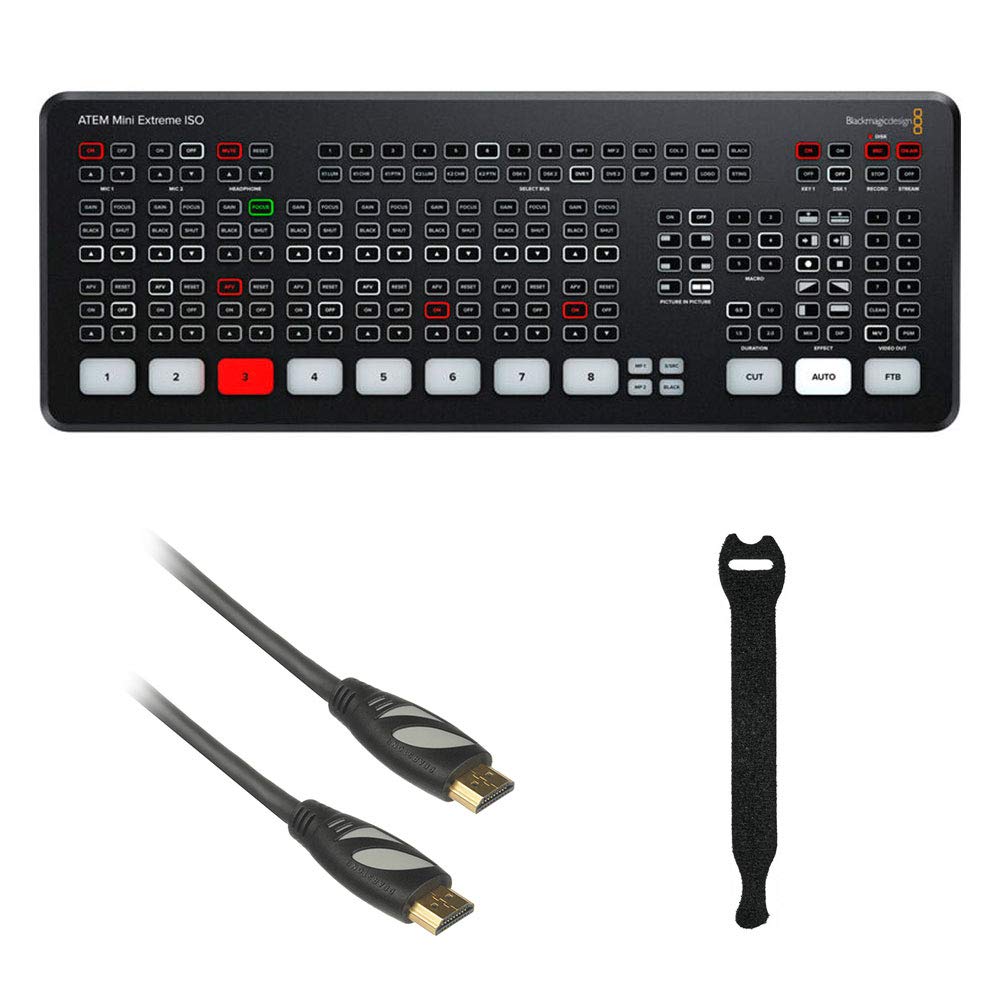 ATEM Mini Extreme ISO Bundle with HDMI Cable H460