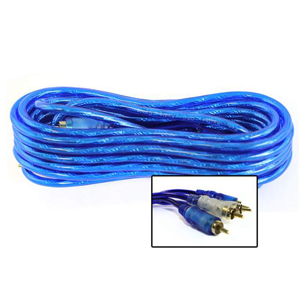 400 Watt 4-Channel Car Audio Amplifier and 8 Gauge Wiring Kit G95065