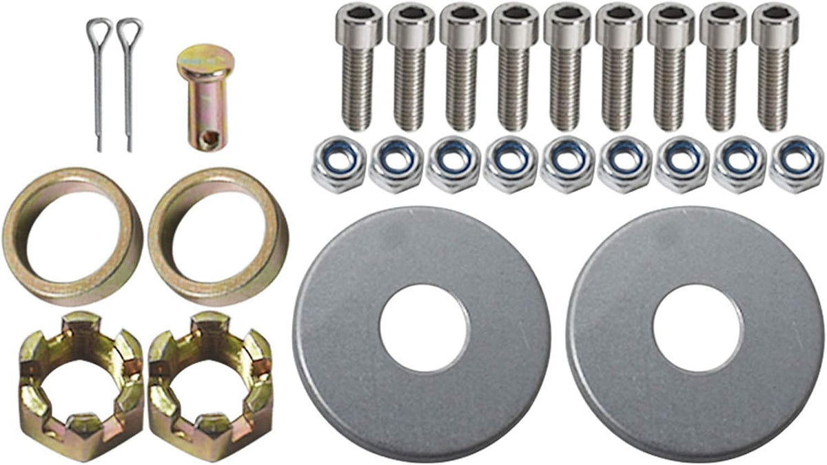 Rear Axle Kit Brake Master Cylinder Disc Rotor Hub for Go Kart Drift Trike Cart ATV X793