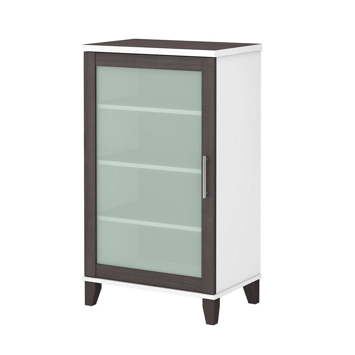 Ash Gray Media Storage Cabinet D92528