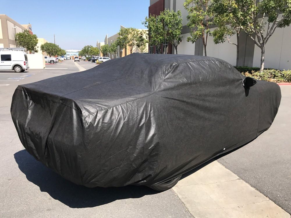 Custom Fit Car Cover Black N2247