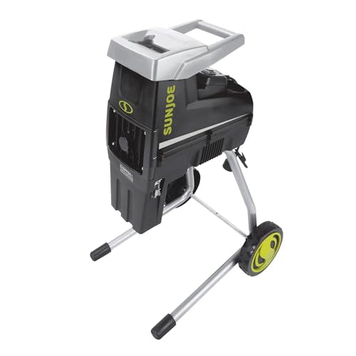 15-Amp Corded Electric Wood Chipper Shredder with Collection Bag Z820