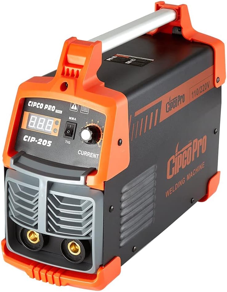 205Amp ARC Welder Digital Inverter IGBT Stick MMA Welder, 110/220V Dual Voltage Portable Welding Machine C518