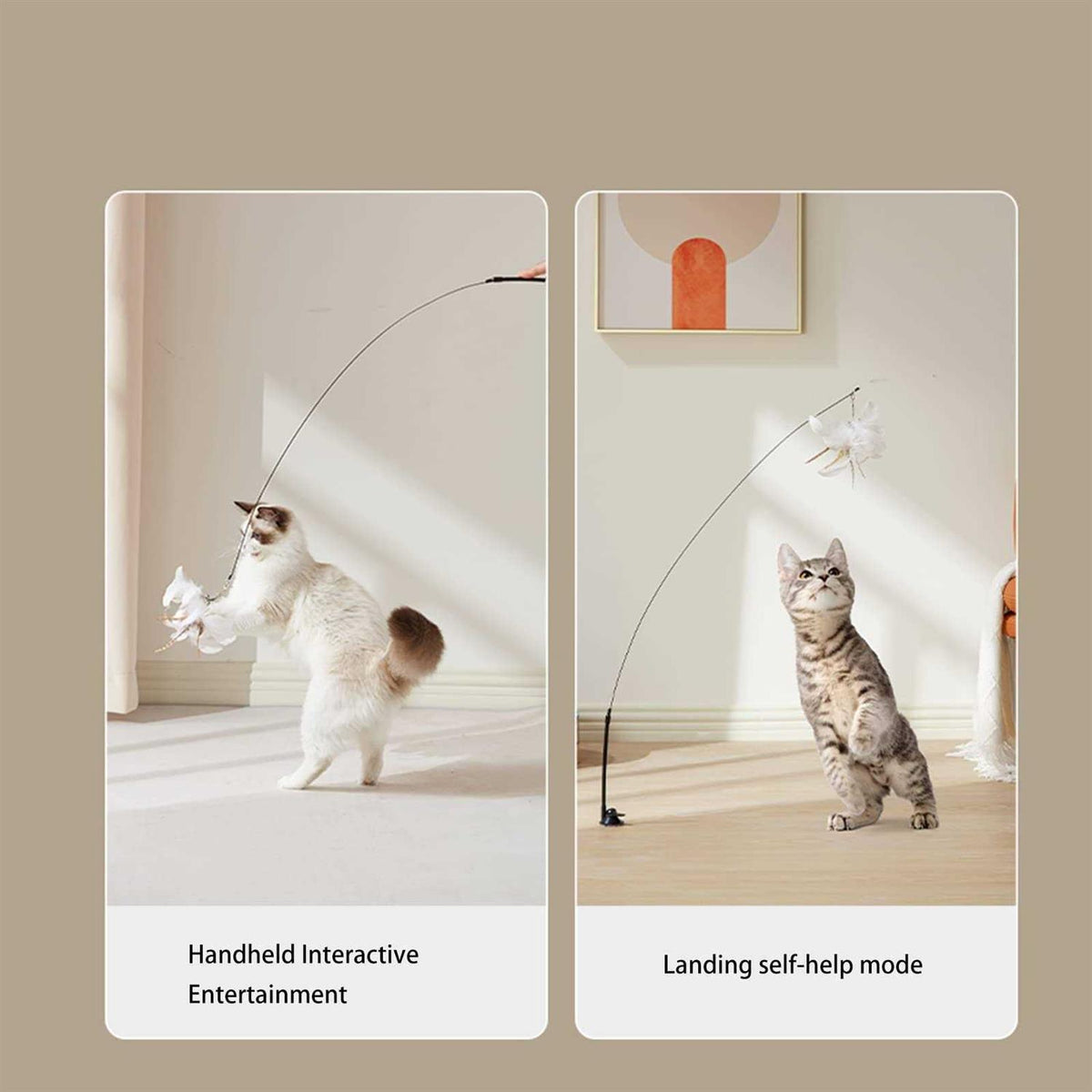 Cat Toy Wand Interactive Toys L55690