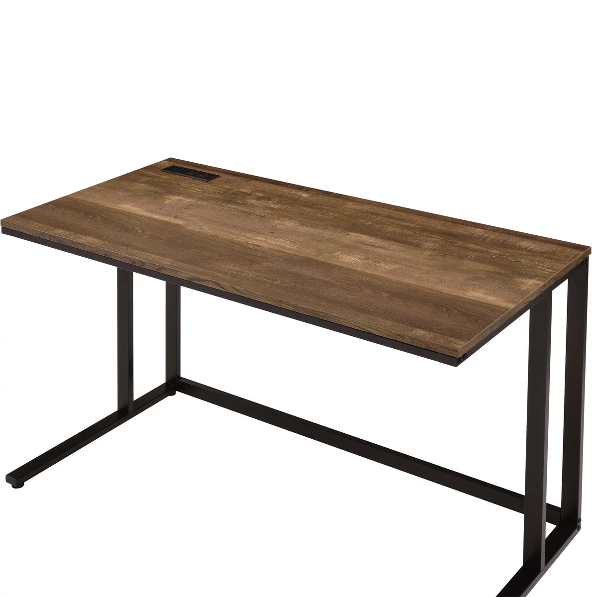 Walnut and Black Writing Desk B484227