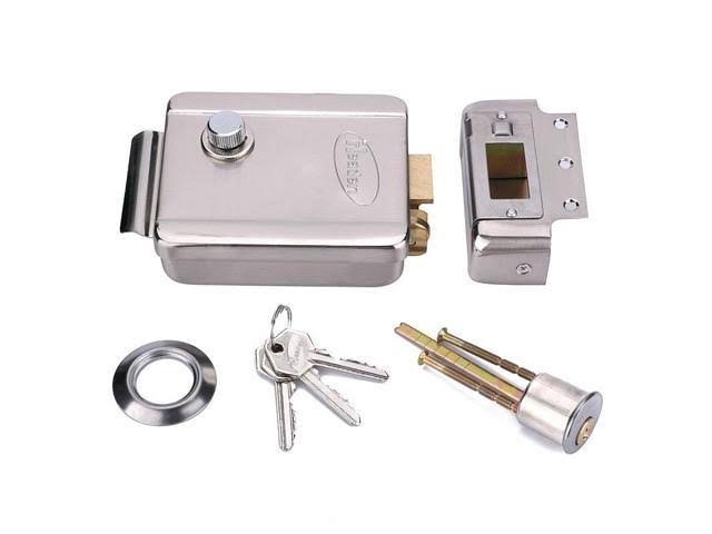 Wired Video Door Phone Intercom System with Monitor and Electronic Door Lock B287711
