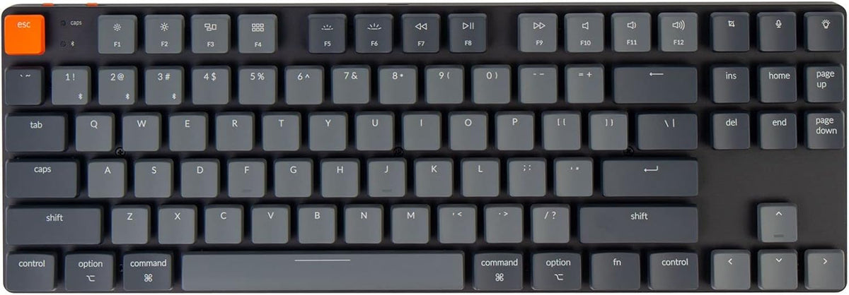 87 Keys Ultra-Slim Wireless Bluetooth/USB Wired Mechanical Keyboard C109
