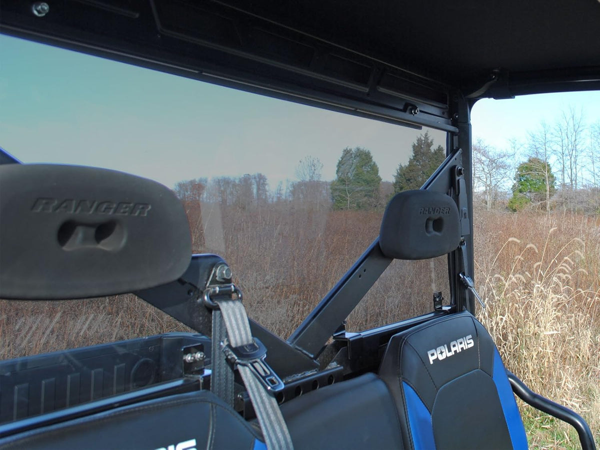 Rear Windshield for Polaris Ranger 900 / Crew, 1/4 Thick Light Tint Polycarbonate I667321