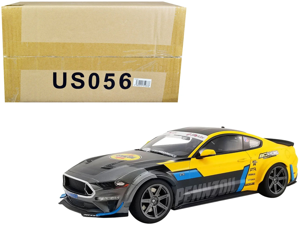 1/18 Diecast Ford Mustang RTR Spec 5 Widebody Model Car Y412