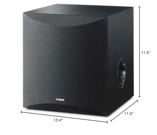 8" 100W Powered Subwoofer Black O425