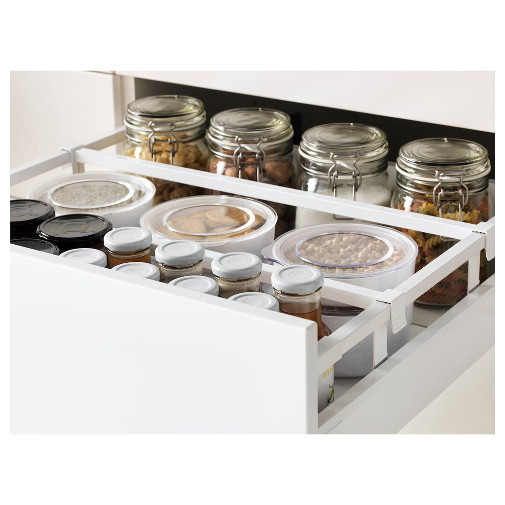 White Wall Cabinet with 4 Drawers F39955