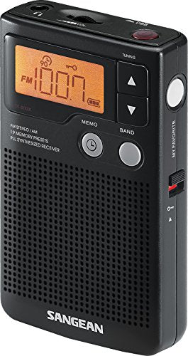 Black Portable HD Radio E825067