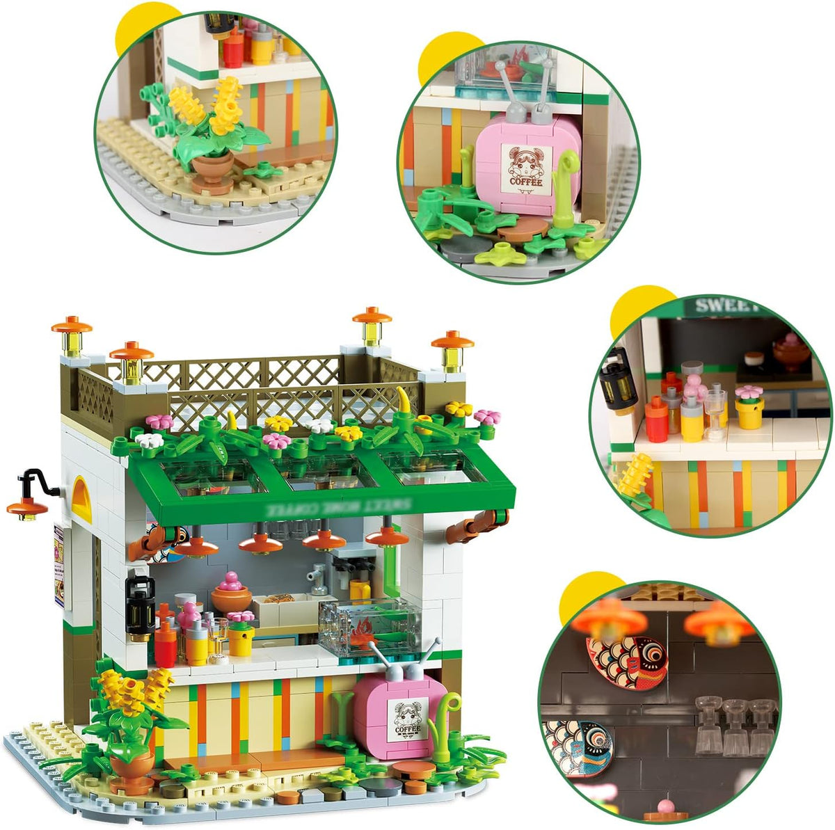 608pcs Micro Mini Building Blocks Set I71245
