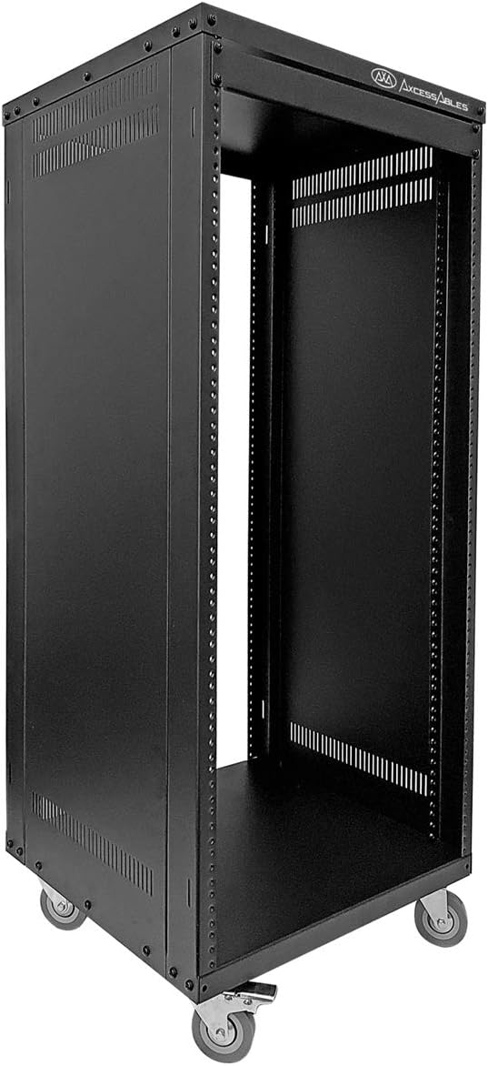 16U 19 Inch AV Rack Stand with Wheels X26010