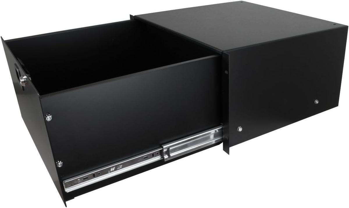 Standard Steel Rack Drawer 5U Sliding with Slam Latch & Keyed Lock M23298