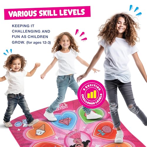 Dance Mat with LED Lights and Built-in Music B783