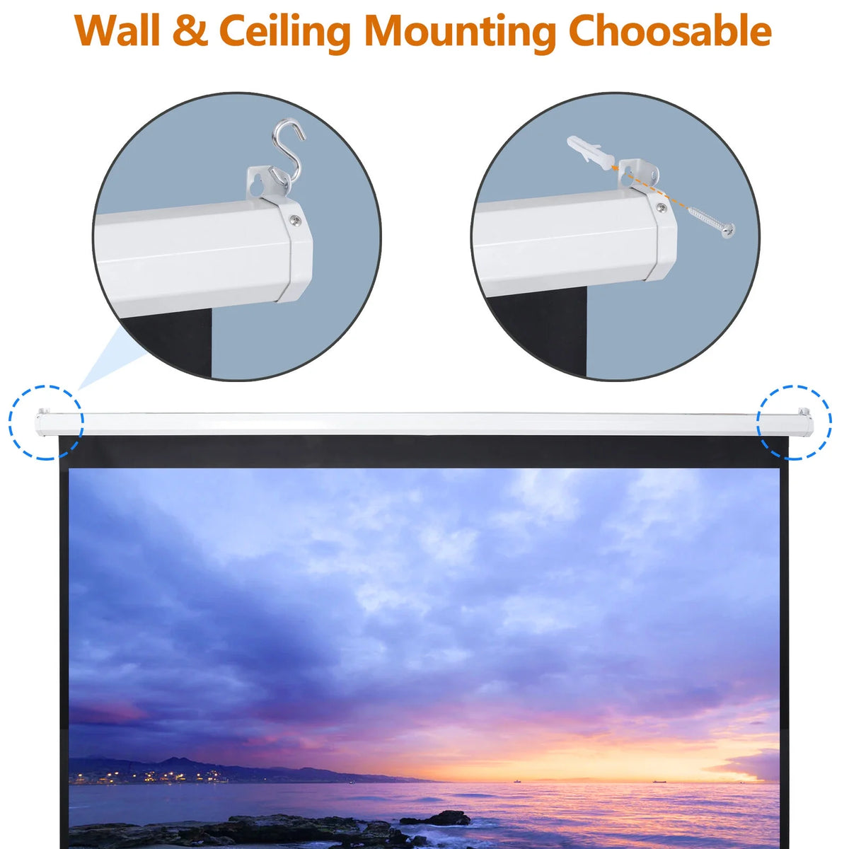 100" Diagonal Portable Projection Screen R3031