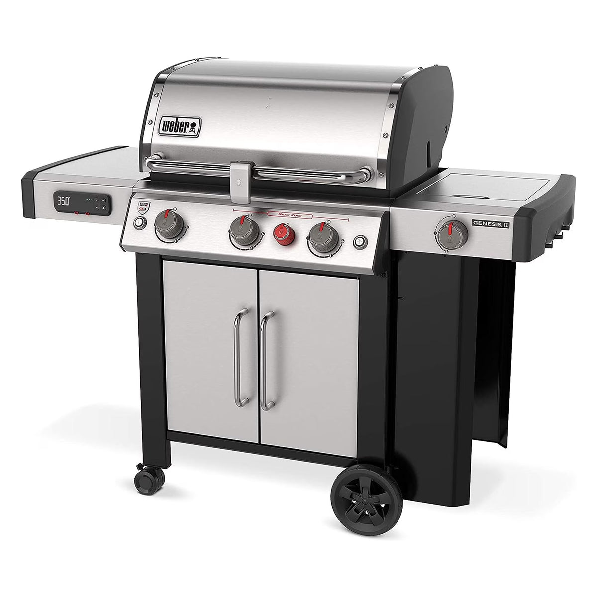 Stainless 3 Burner Liquid Propane Gas Smart Grill Z947464