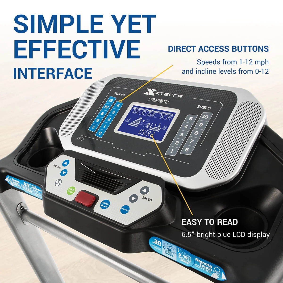 Folding Motorized Treadmill with Bluetooth N90547