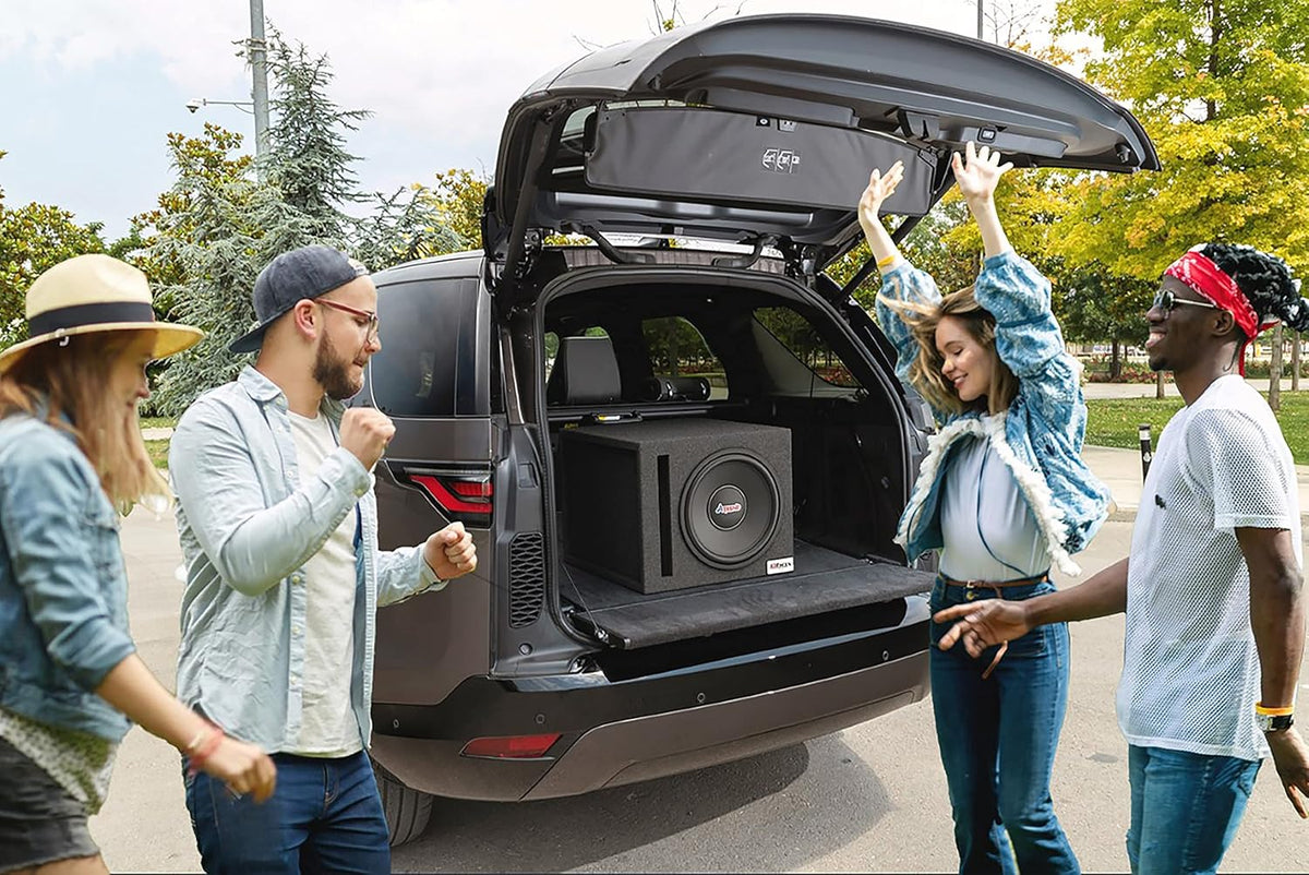Single 10" Vented Carpeted Subwoofer Enclosure K666