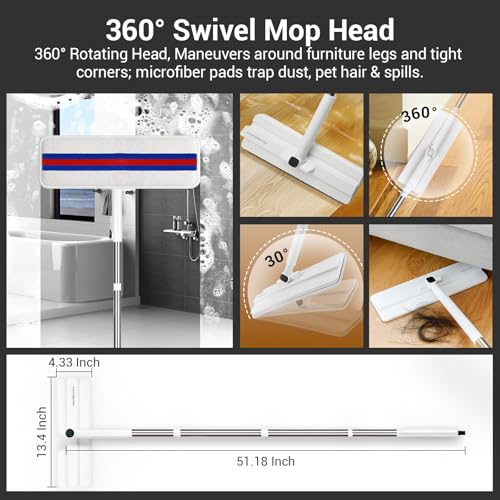 Mop and Bucket Set with Dirty Water Tank C5177