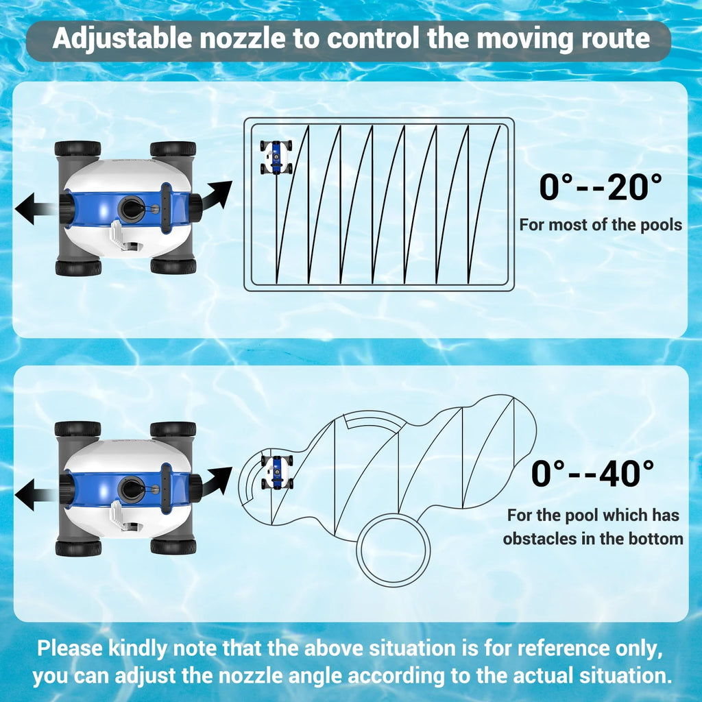 Cordless Automatic Robotic Pool Cleaner L1887