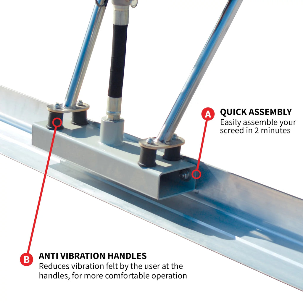 37.7cc Gas Concrete Power Screed U181