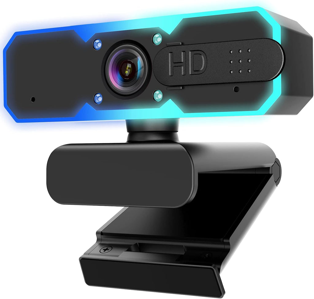 Full HD 1080p Webcam with Microphone, Pack of 2 W270882