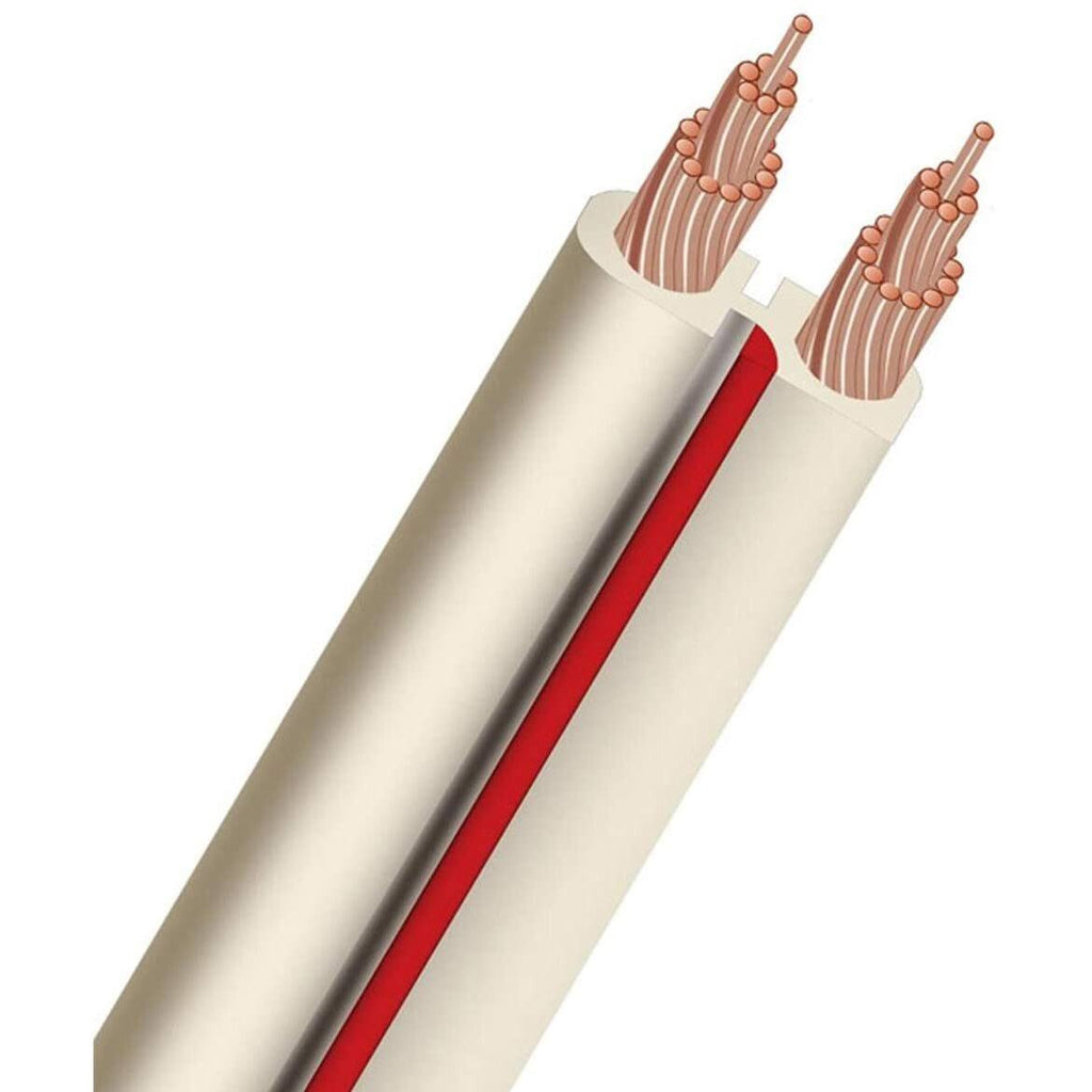 14 AWG Speaker Cable White 100 ft Q630