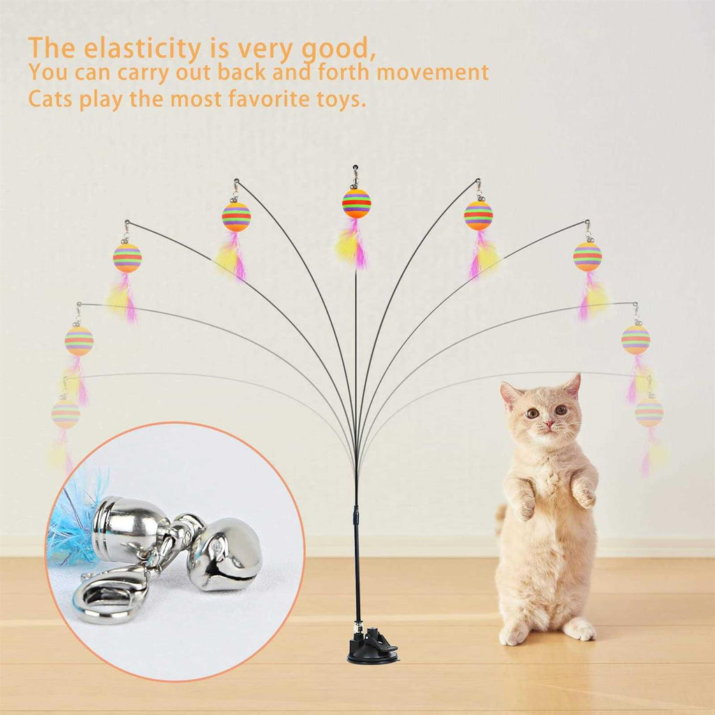 Cat Toy Wand Interactive Toys L55690