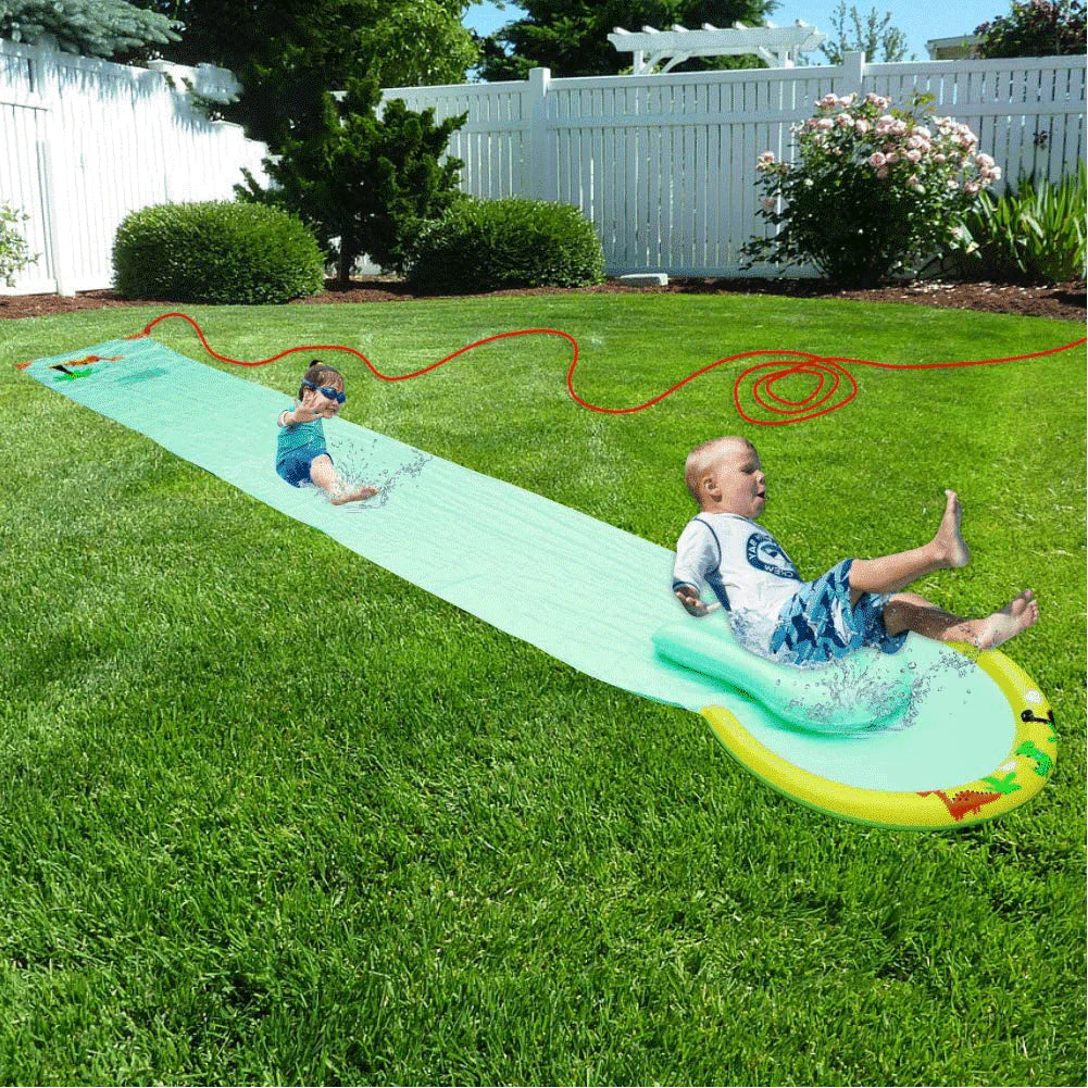 Water Slip and Slide with Body Board and Hose Attachment S249