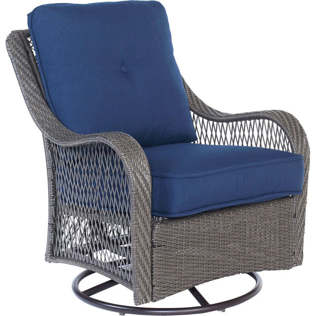 Navy Blue 4-Piece Patio Set F42498