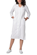 Embroided Collar Scrub Dress Z21481