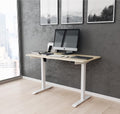 Oak Sit to Stand Desk L86924