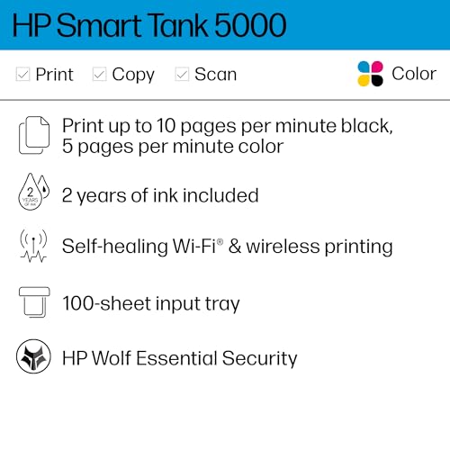 Wireless All-in-One Ink-Tank Printer, white V69970