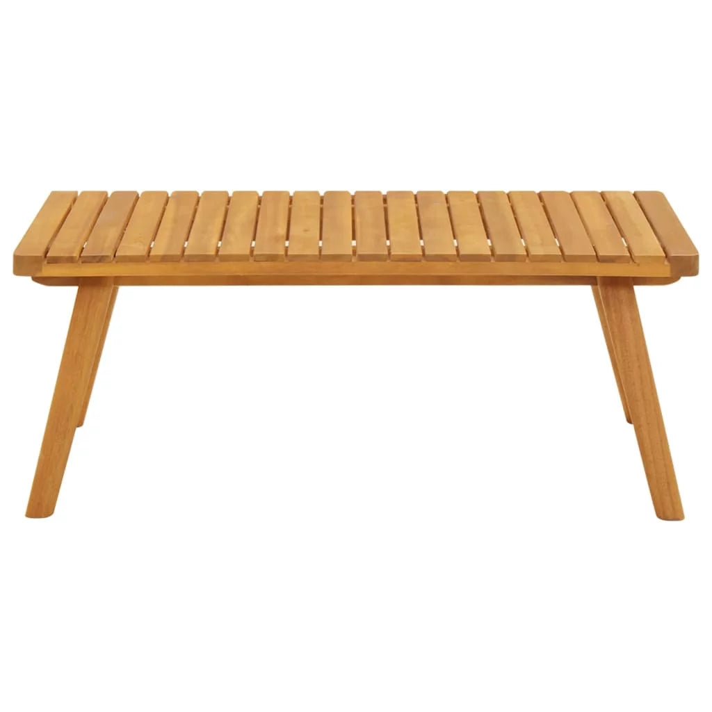 Patio Coffee Table Solid Acacia Wood W589