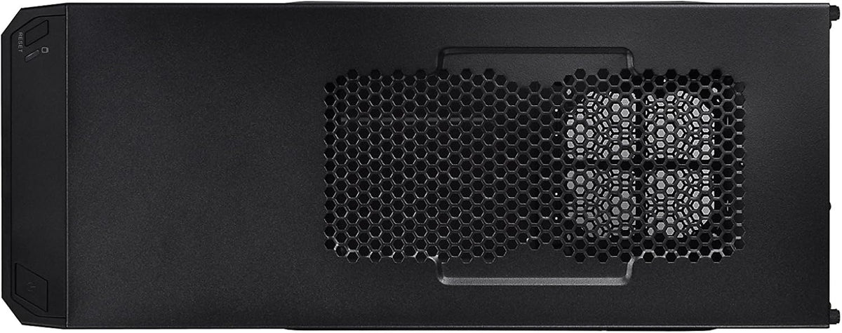Black SPCC ATX Mid Tower Computer Chassis H991