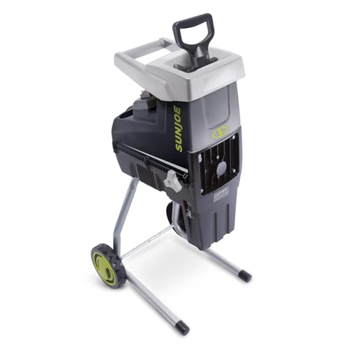 15-Amp Corded Electric Wood Chipper Shredder with Collection Bag Z820