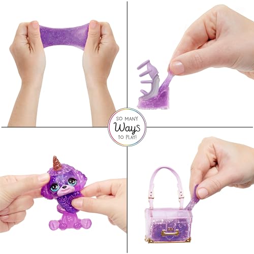 11" Shimmer Posable Fashion Doll with Slime Kit & Pet F429700