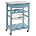 Blue Kitchen Cart D76614