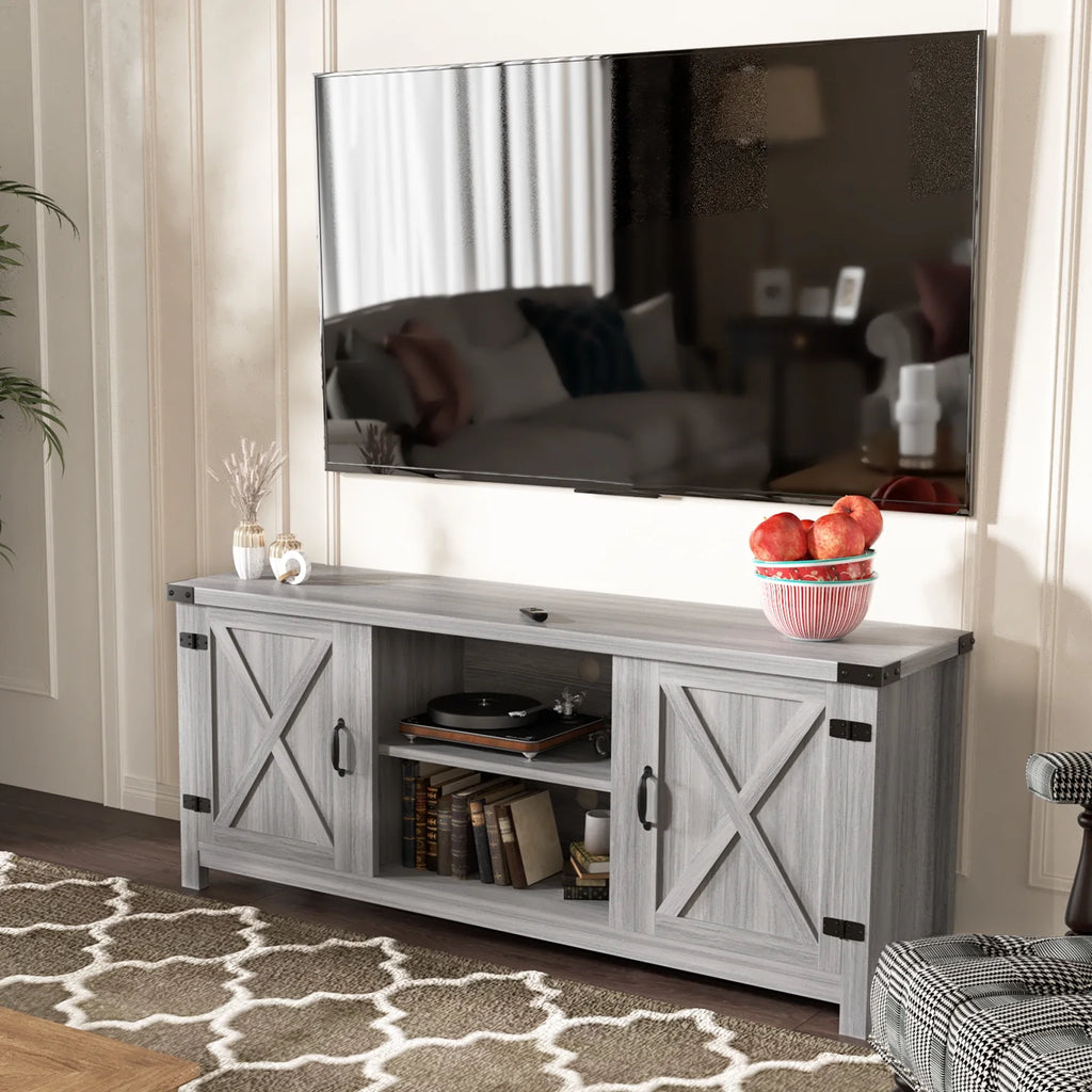 Walnut TV Stand Media Console N21824